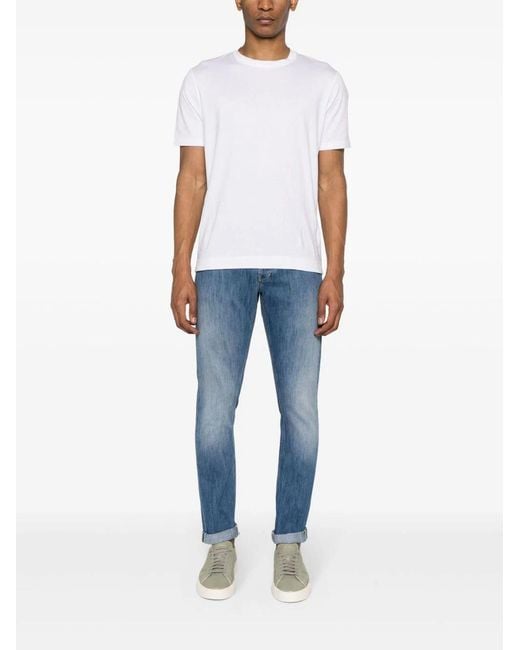 Dondup Blue Relaxed Fit Jeans for men