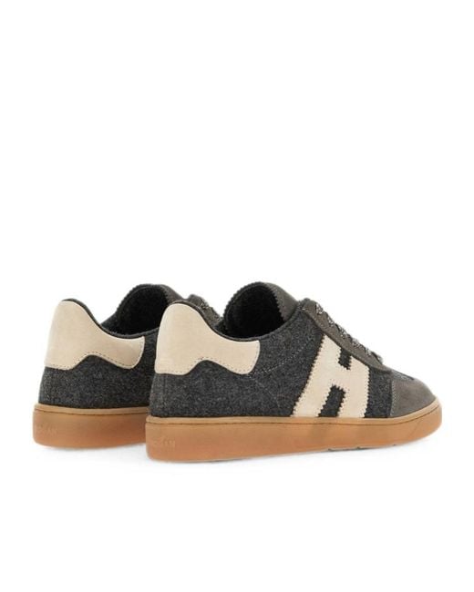 Hogan Brown Cool Sneakers
