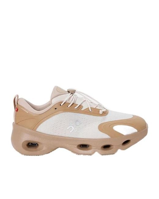 Loewe Pink Round-Toe Sneakers