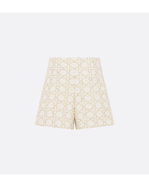 Dior Natural Macrocannage Short Skirts