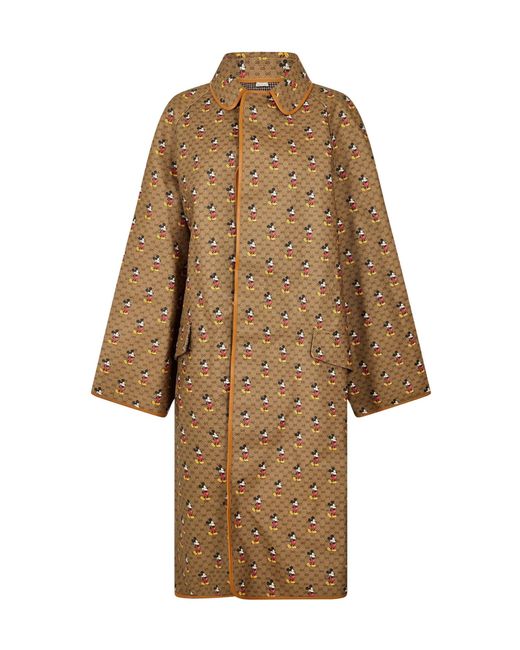 Gucci Natural Double Breasted Trench Coat for men