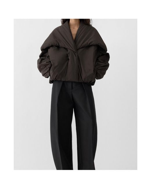 Jacquemus Black The Châle Bomber Jacket