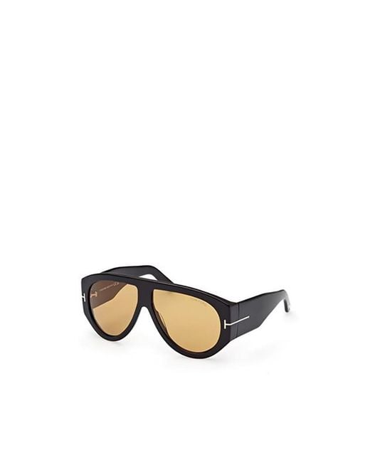 Tom Ford Natural Eyewear Pilot Framed Sunglasses for men