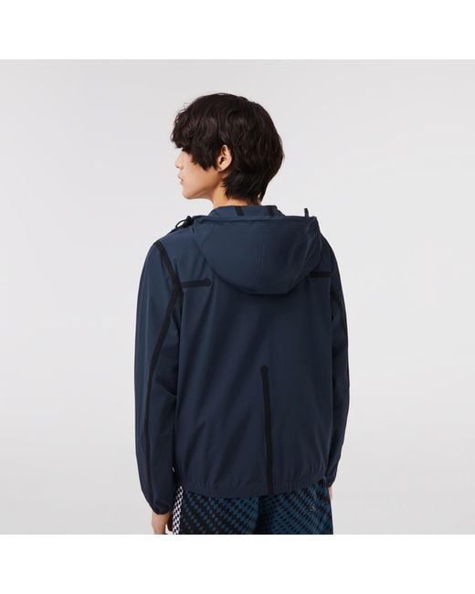 Lacoste Blue Minimalist Versatile Coat for men