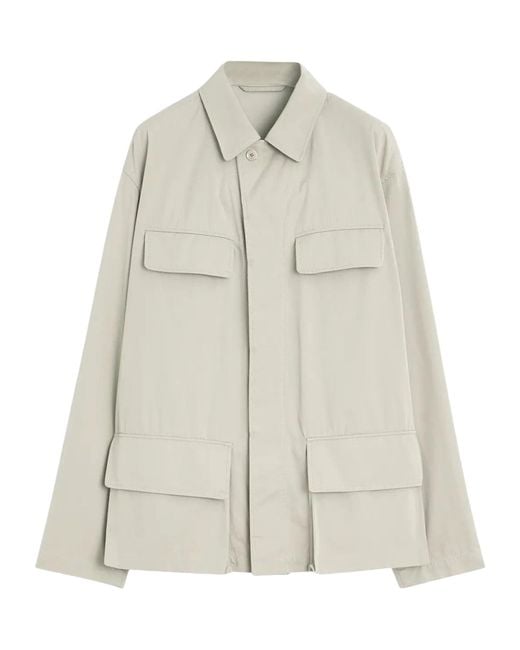 Lemaire Natural Four Pockets Jacket for men