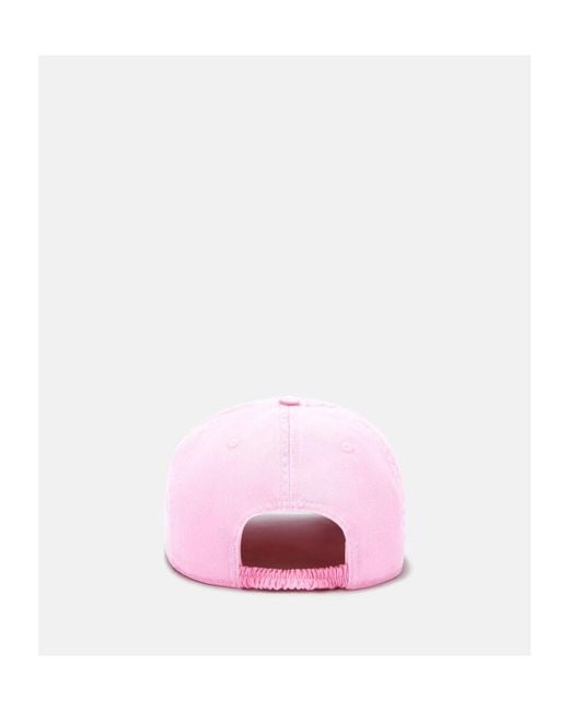 The Attico Pink The Il Primo Bagno Logo Baseball Cap