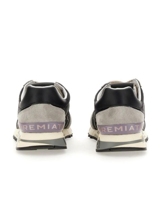 Premiata Multicolor Logo Sports Shoes