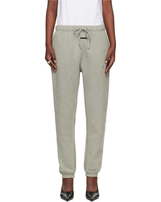 Fear Of God Gray Elastic Waist Sports Pants