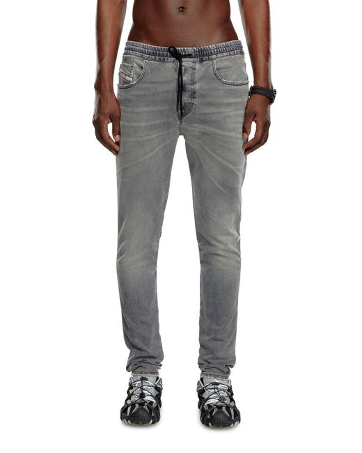 DIESEL Gray 2060 D-Strukt Slim-Fit Jog Jeans for men
