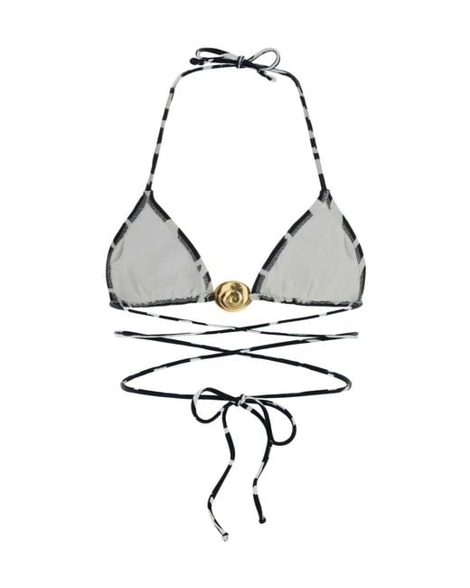 Reina Olga White Miami 2.0 Bikini Top
