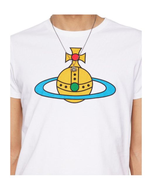 Vivienne Westwood Multicolor Grace Small Pendant Necklace for men