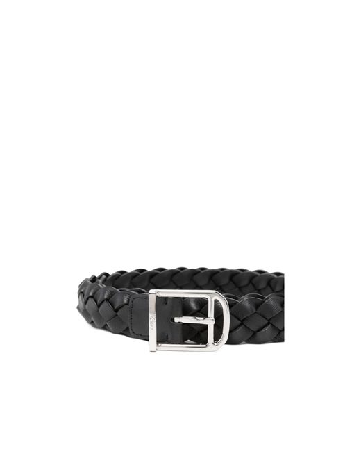 Brioni White Buckle Belt for men