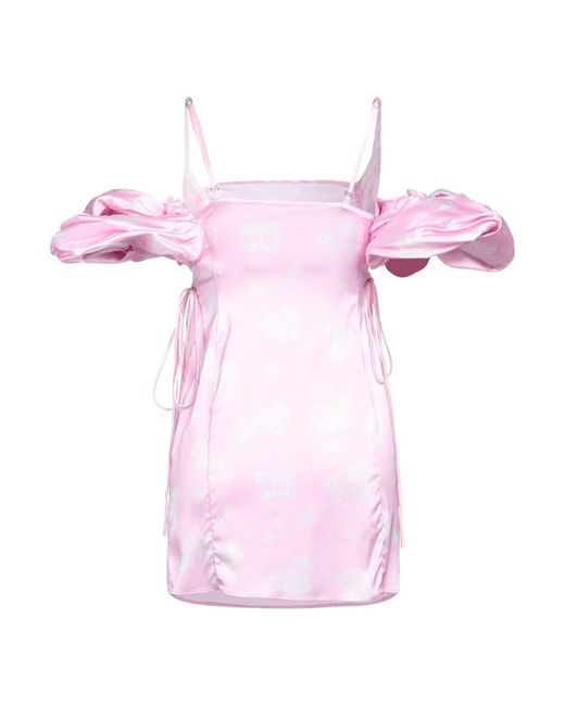 Jacquemus Pink Sheath Dresses