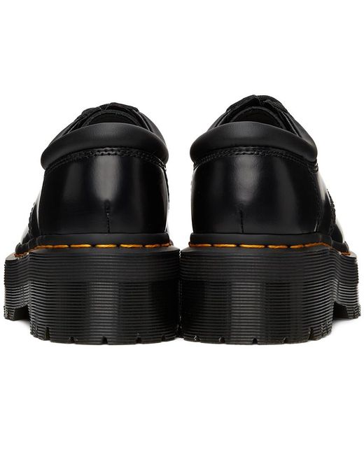 Dr. Martens Black 8053 Quad Lace-Up Platform Shoes
