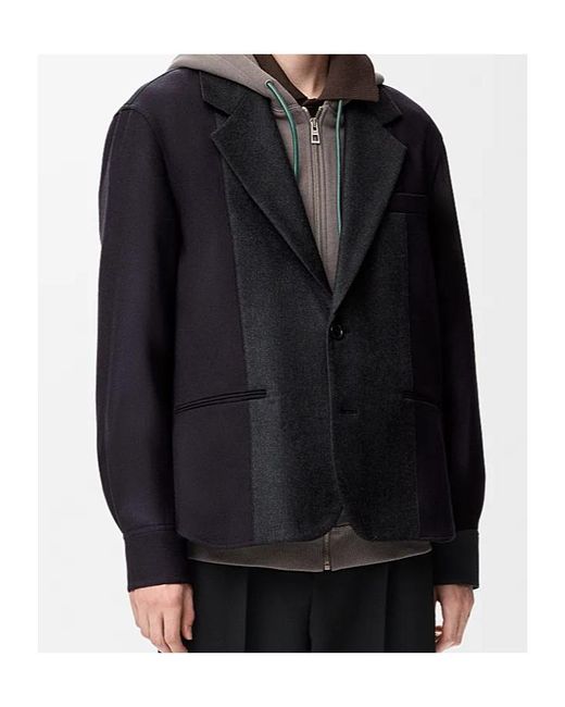 Loewe Black Hybrid Jacket for men