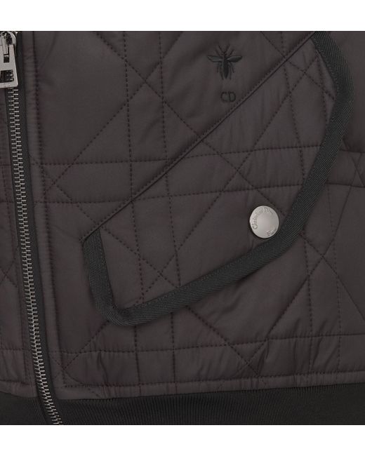 Dior Black Macrocannage Vest