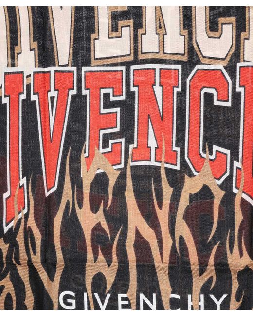 Givenchy Multicolor Logo Scarf for men