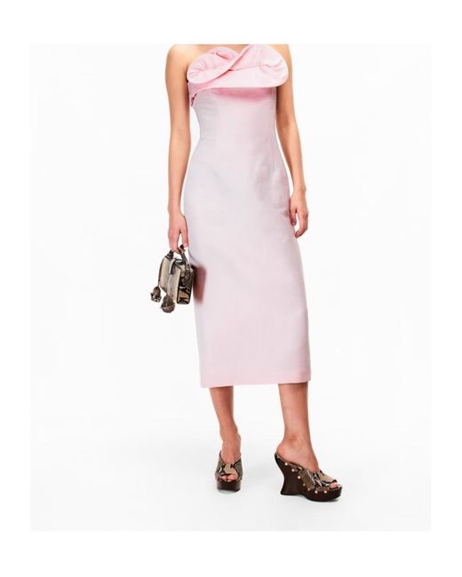 Magda Butrym Pink Long Maxi Dress