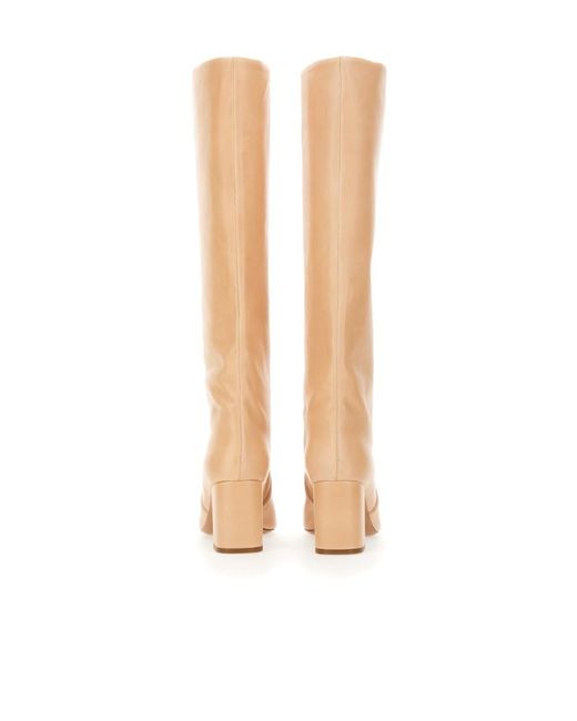 Paris Texas White Knee High Boots