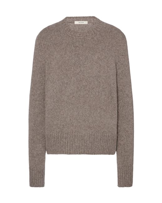 The Row Brown Long-Sleeved Sweater