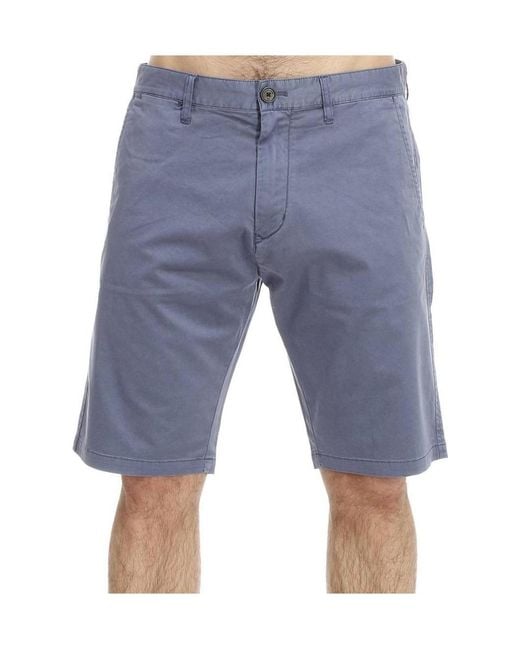 Armani Jeans Blue Logo Casual Shorts for men