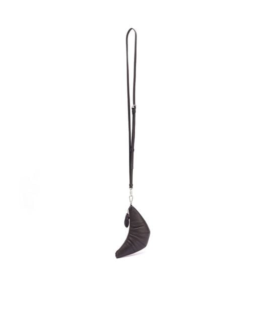 Lemaire Gray Crossbody Croissant Walet