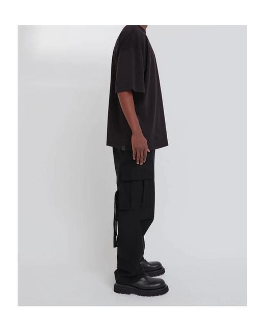 DARKPARK Black Mick Crewneck T-Shirt for men