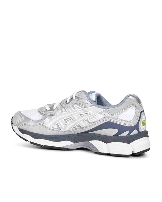 Asics White Gel-Nyc Lace-Up Sneakers for men