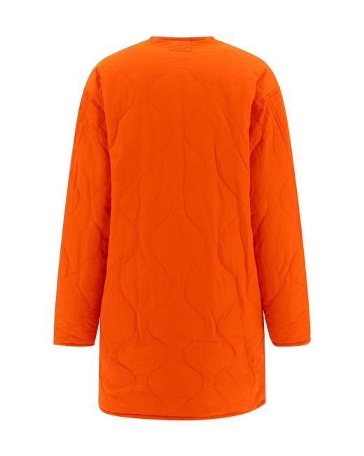 Isabel Marant Natural Nesma Reversible Quilted Coat