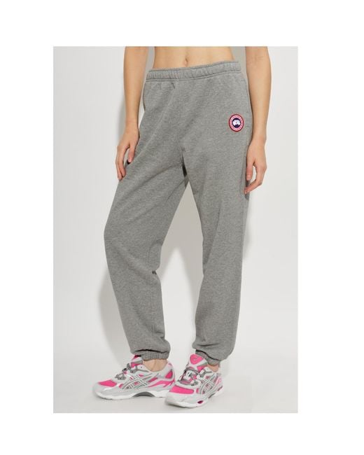 Canada Goose Gray Wander Jogger Pants