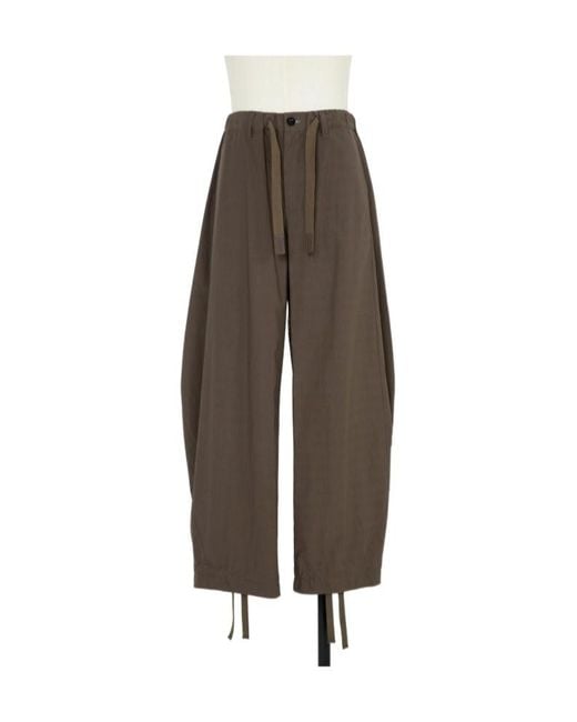Sacai Brown Typewriter Pants for men