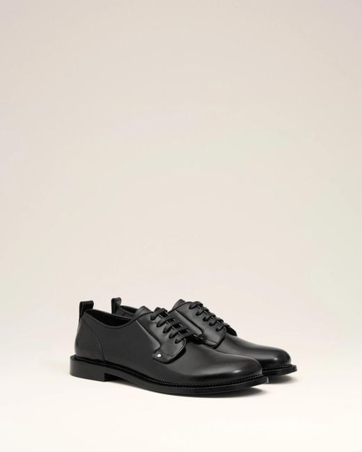 AMI Black Ami Anatomical Toe Derbies for men