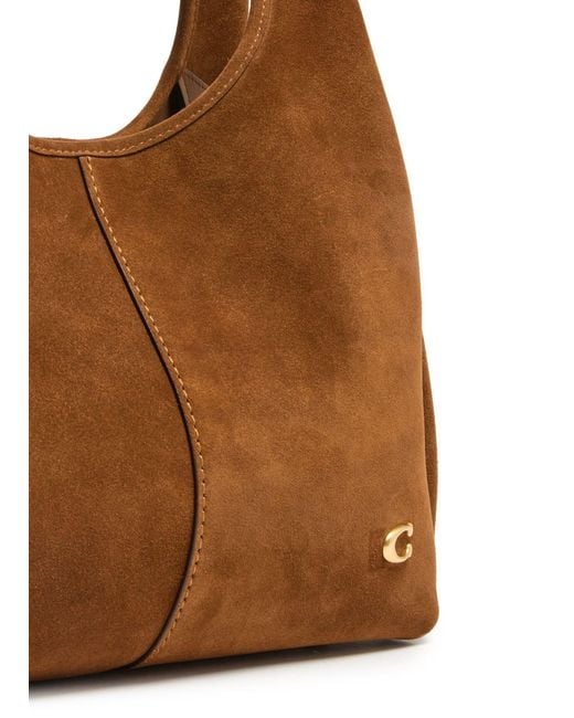 COACH Brown Lana Shoulder Bag