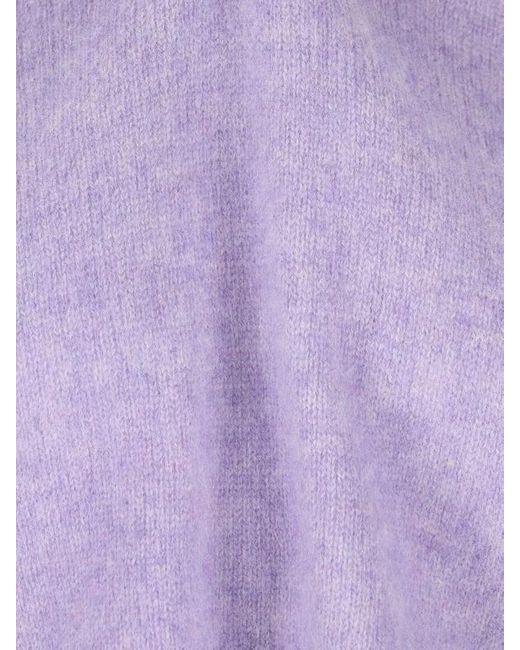 Céline Purple Crewneck Sweater