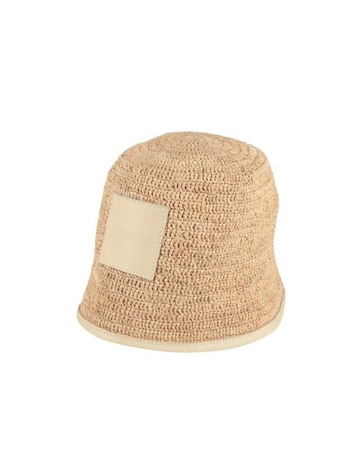 Jacquemus Natural Plain Fisherman's Hat
