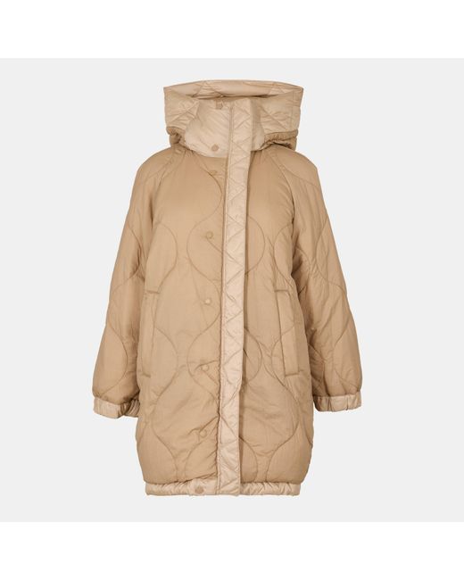 Weekend by Maxmara Natural Hooded Down Jacket