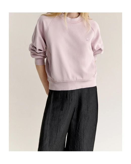 Maison Kitsuné Multicolor Baby Fox Faded Open Pocket Sweatshirt