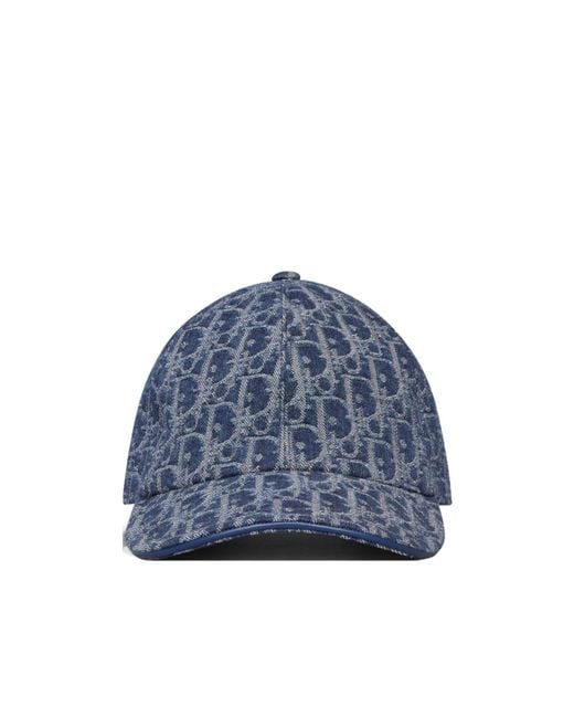 Dior Oblique D-Player Cap in Blue | Lyst