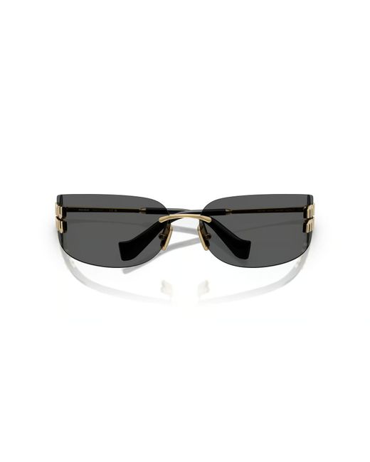Miu Miu White Eyewear Aube Sunglasses