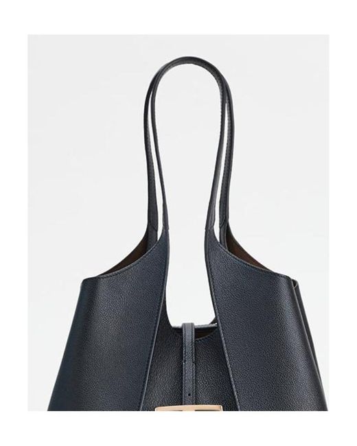 Tod's Blue T Timeless Shoulder Bag