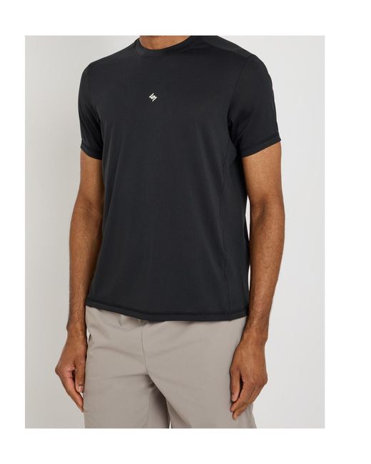 Represent Black Logo Crew Neck T-Shirt for men