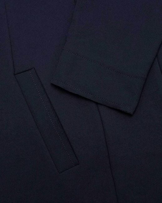 Armani Collezioni Blue Logo Casual Jacket for men