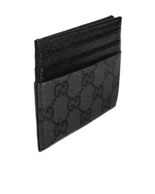 Gucci Black Essence Classic Card Case for men