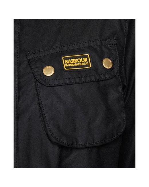 McQueen Black Monza Wax Jacket