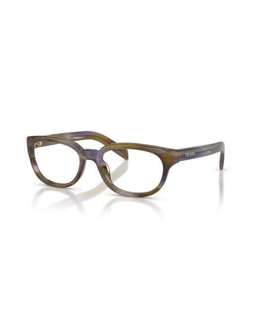 Prada White Full-Frame Non-Prescription Glasses for men