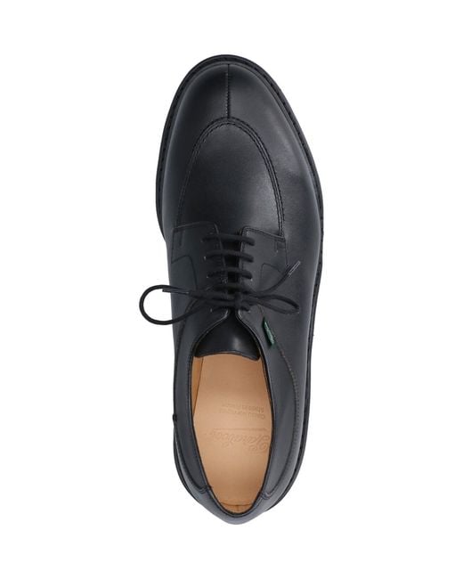 Paraboot Black Avignon Derby Shoes for men