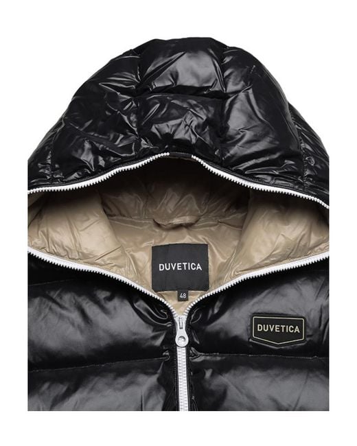 Duvetica Dubhe Logo Hooded Down Jacket In Black For Men Lyst duvetica-dubhe-logo-hooded-down-jacket-in-black-for-men-lyst