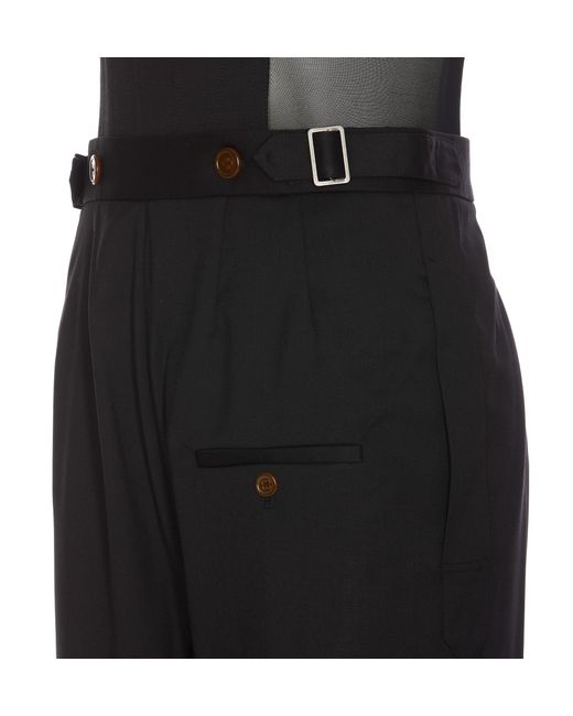 Vivienne Westwood Black Zip-Up Trousers