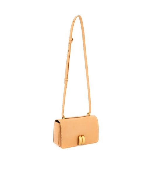 By Malene Birger Natural Noval Leather Shoulder Bag