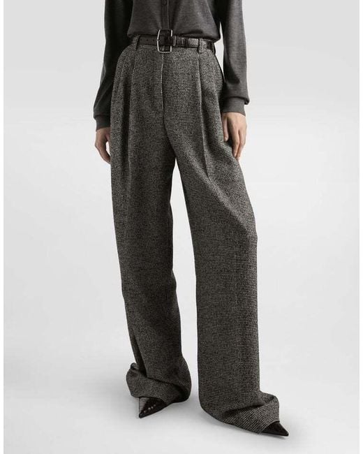 Dolce & Gabbana Gray Pants
